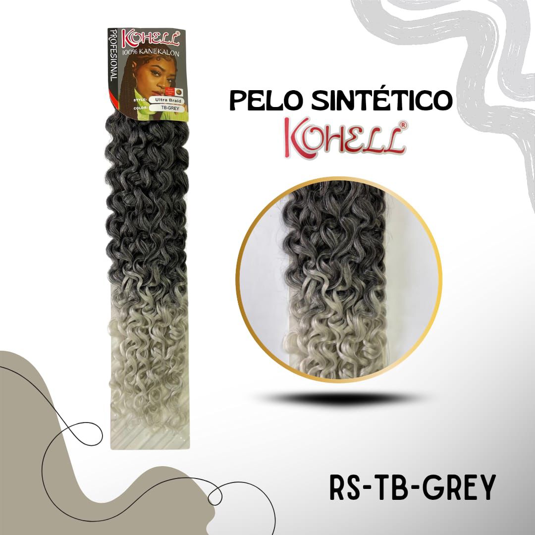 PELO SINTÉTICO CROCHET - RS-TB-GREY