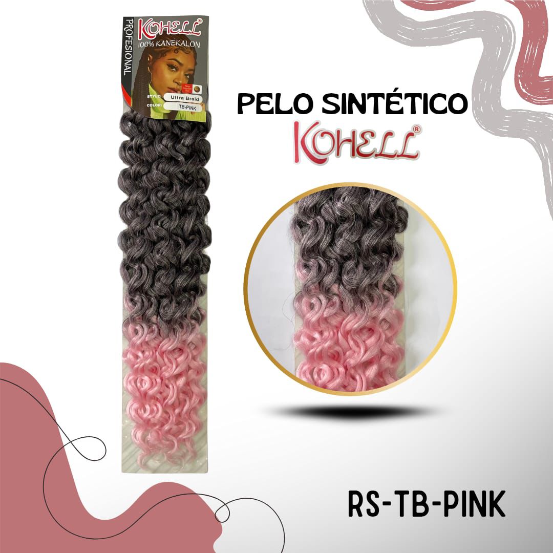 PELO SINTÉTICO CROCHET - RS-TB-PINK
