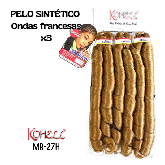 PELO SINTÉTICO ONDAS FRANCESAS - MR-27H