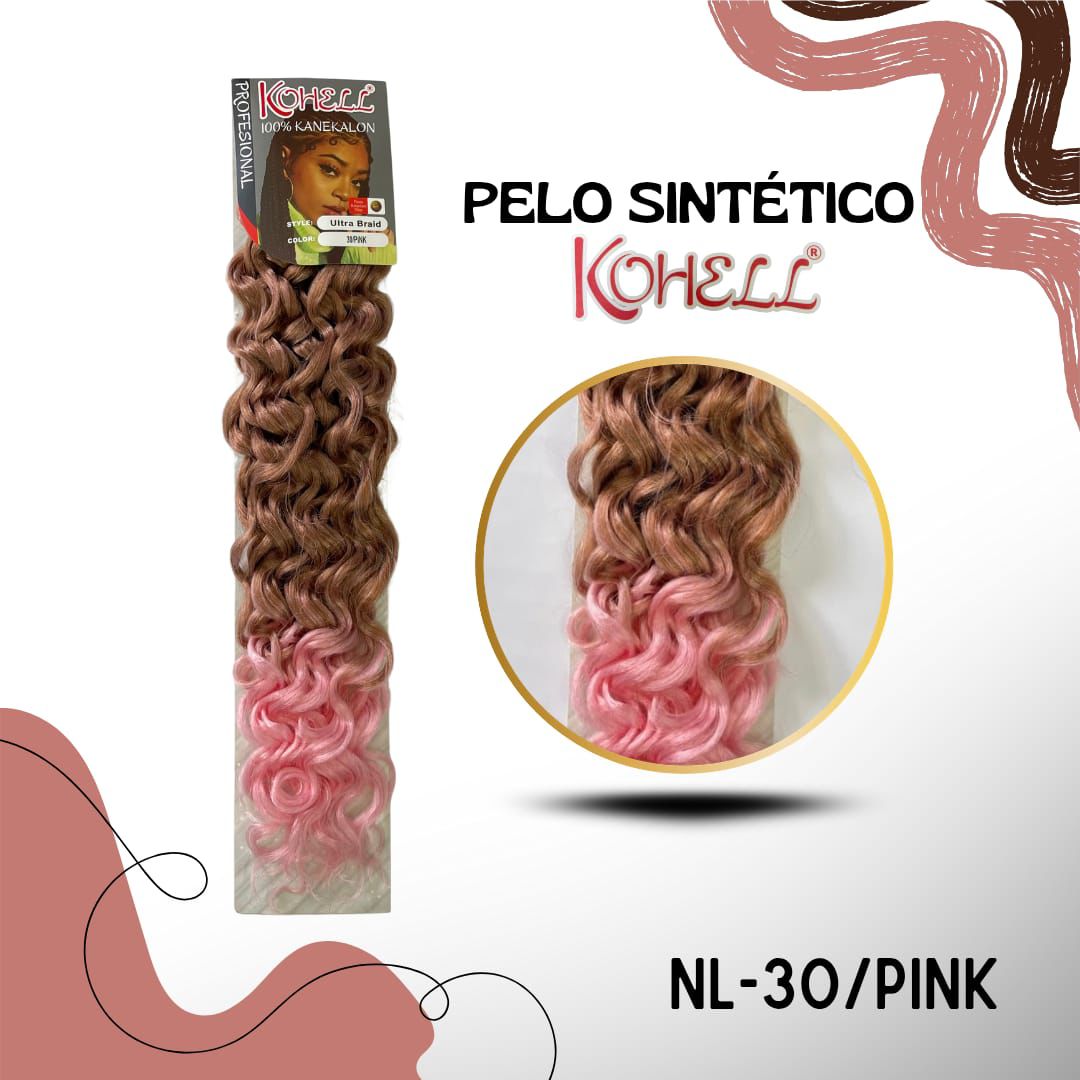 PELO SINTÉTICO CROCHET - NL-30/PINK