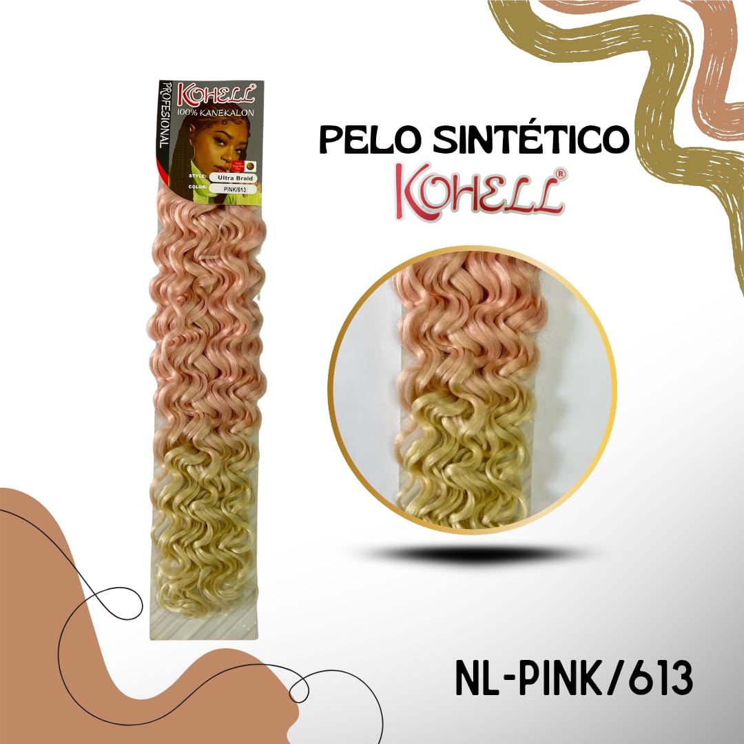 PELO SINTÉTICO CROCHET - NL-PINK/613