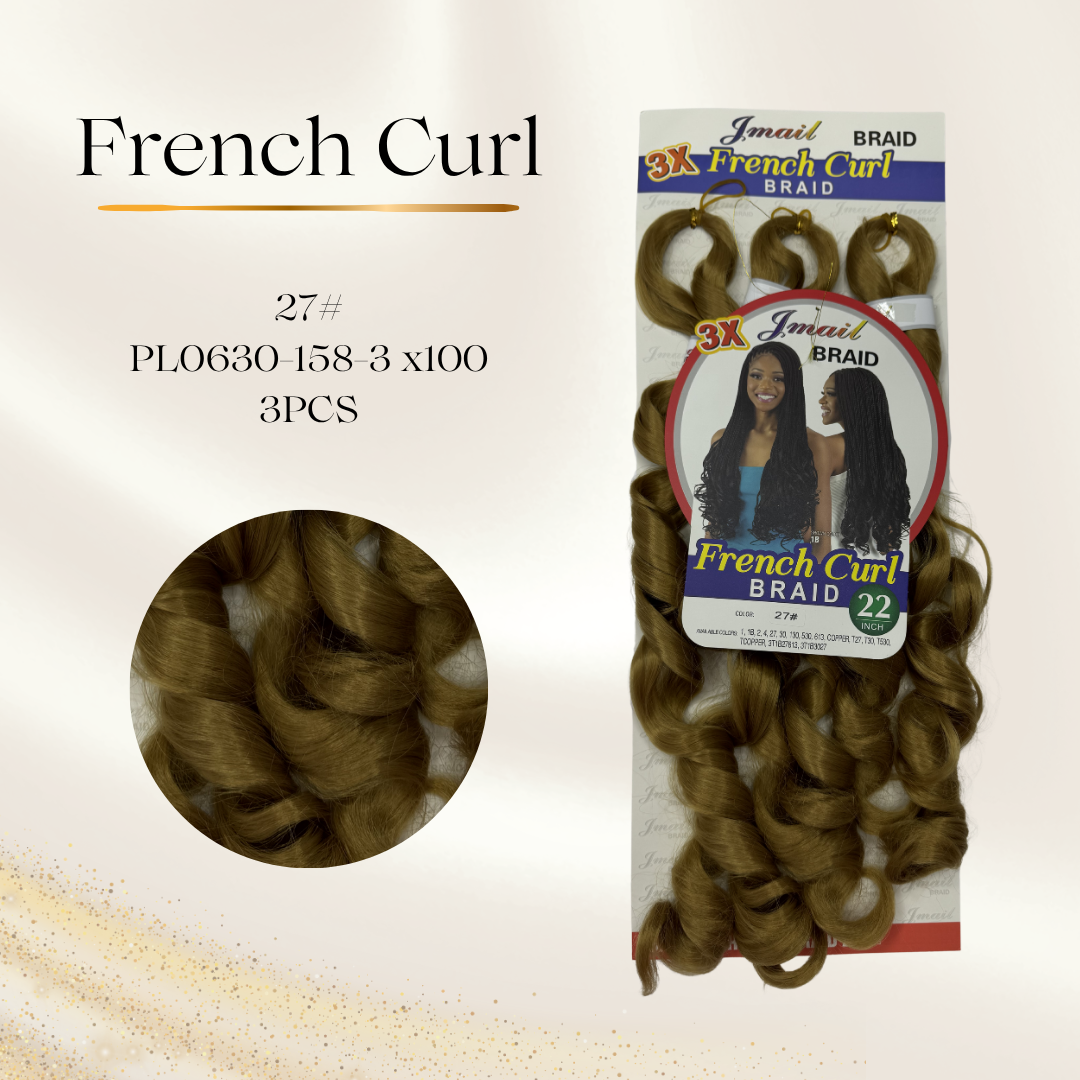 PL0630-158-3 · PELO SINTETICO ONDAS DE MAR X 3 COLAS CABELLO SINTETICO