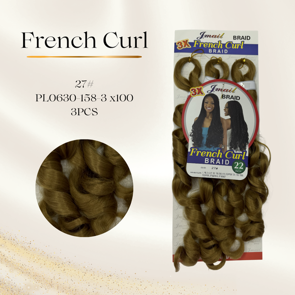 PL0630-158-3 · PELO SINTETICO ONDAS DE MAR X 3 COLAS CABELLO SINTETICO