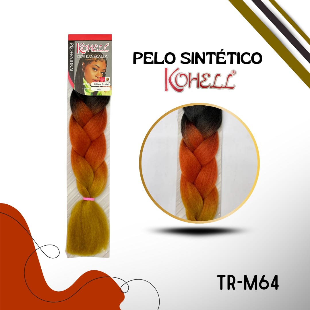 PELO SINTÉTICO TRICOLOR - TR-M64